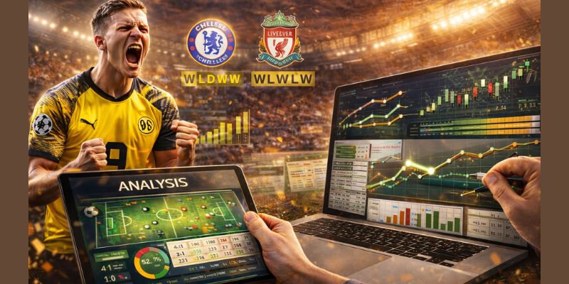 CMD Thể Thao phân tích trận đấu dựa trên dữ liệu và phong độ