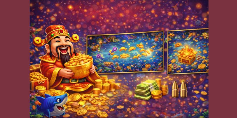 Canh nhịp và giữ vốn khi chơi Bắn cá Thần Tài online